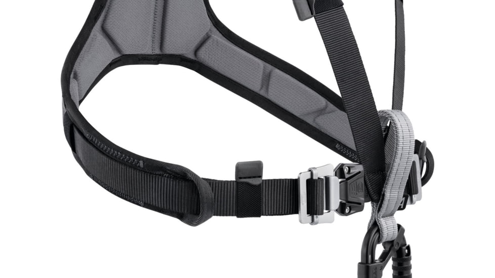 Petzl Air Chest Harness For Seat Harnesses, Black, C098AA00