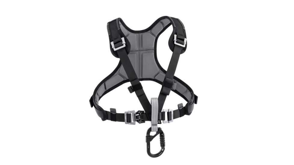 Petzl Air Chest Harness For Seat Harnesses, Black, C098AA00