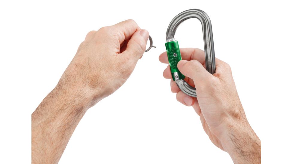 Petzl AMD H-Frame Carabiner, Pin-Lock, 10pk, M34AB PL