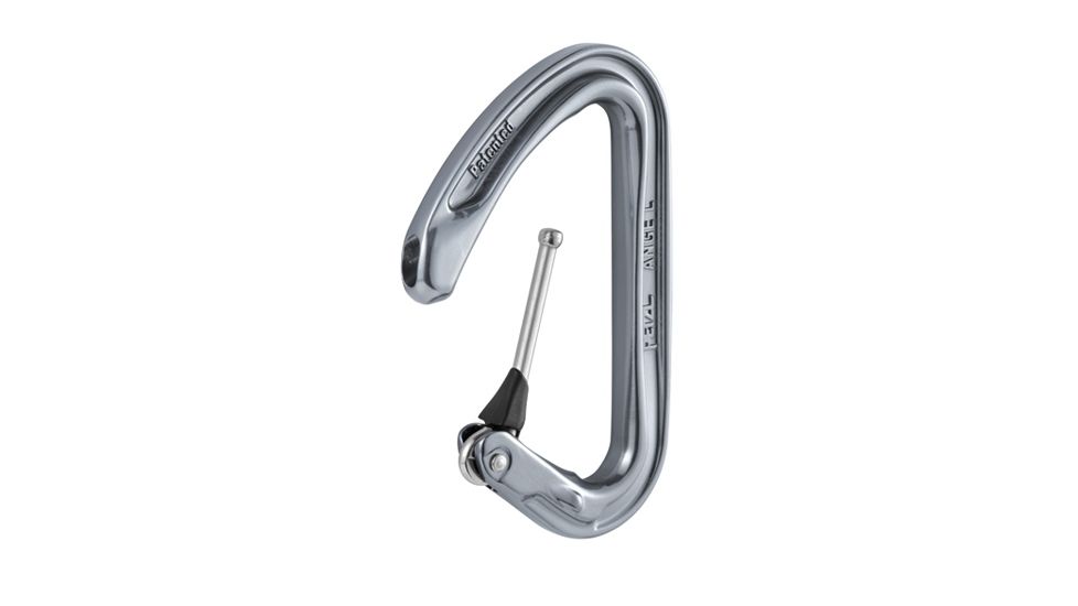 Petzl Ange L Carabiner, Dark Gray, M59 G