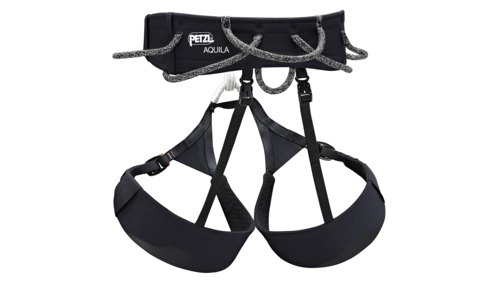 Petzl AQUILA High Performance Harness, Black, S, C037BA00