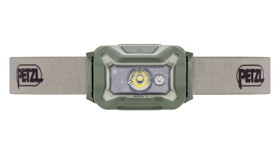 Petzl Aria 1 RGB Headlamp, Desert, E069BA02