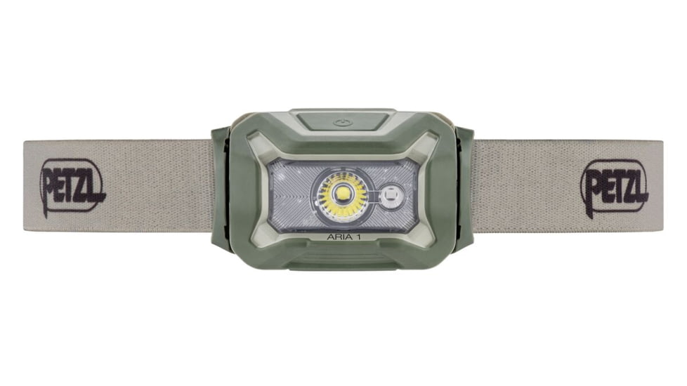 Petzl ARIA 1 RGB Headlamp, Desert, E069BB02
