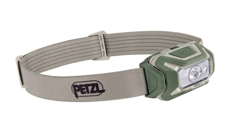 Petzl ARIA 1 RGB Headlamp, Desert, E069BB02