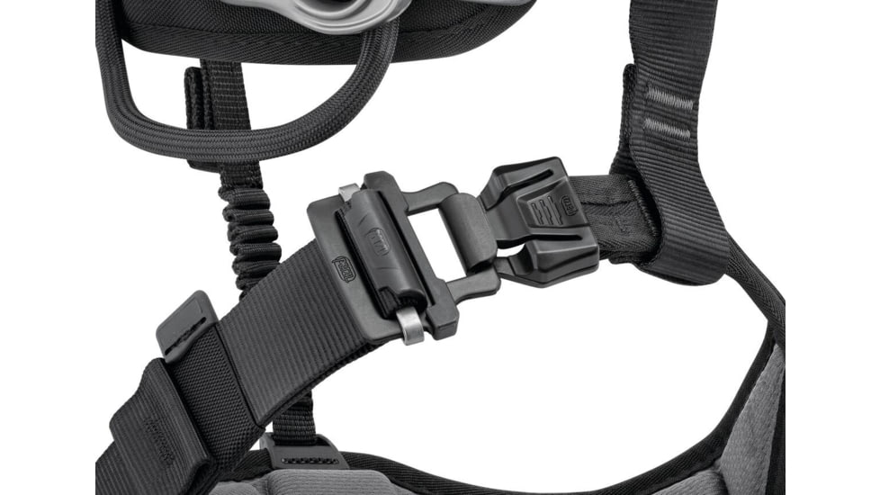 Petzl Astro Sit Harness, Black/Yellow, 0, C085AB00