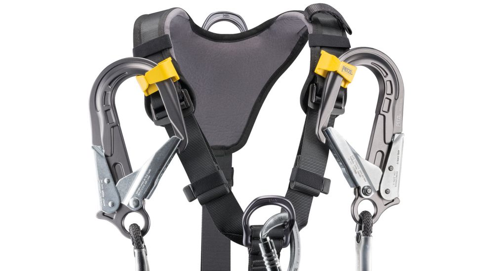 Petzl Avao Bod International Harness, Black/Yellow, 2, C071CA02