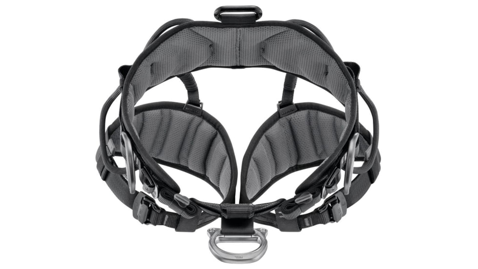 Petzl Avao Sit Harness, Black/Yellow, 2, C079AB01