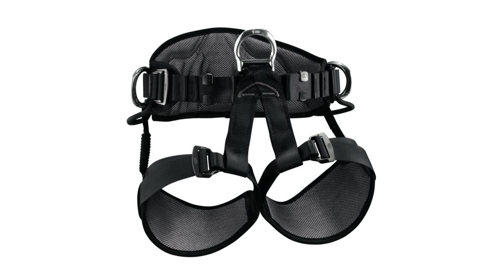 Petzl Avao Sit Harness S, Black/Yellow, 1, C079AA00