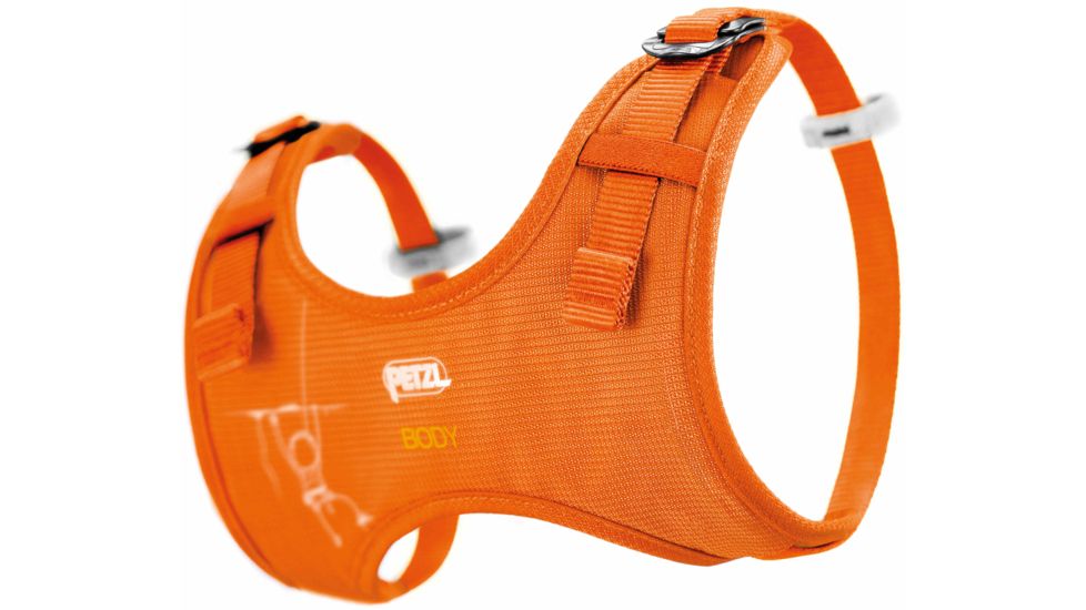 Petzl Body Kids Harness-Coral