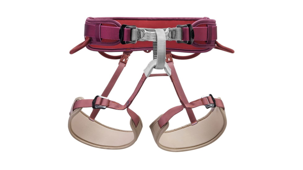 Petzl Corax Climbing Harness, Dark Red, 1, C051CB00