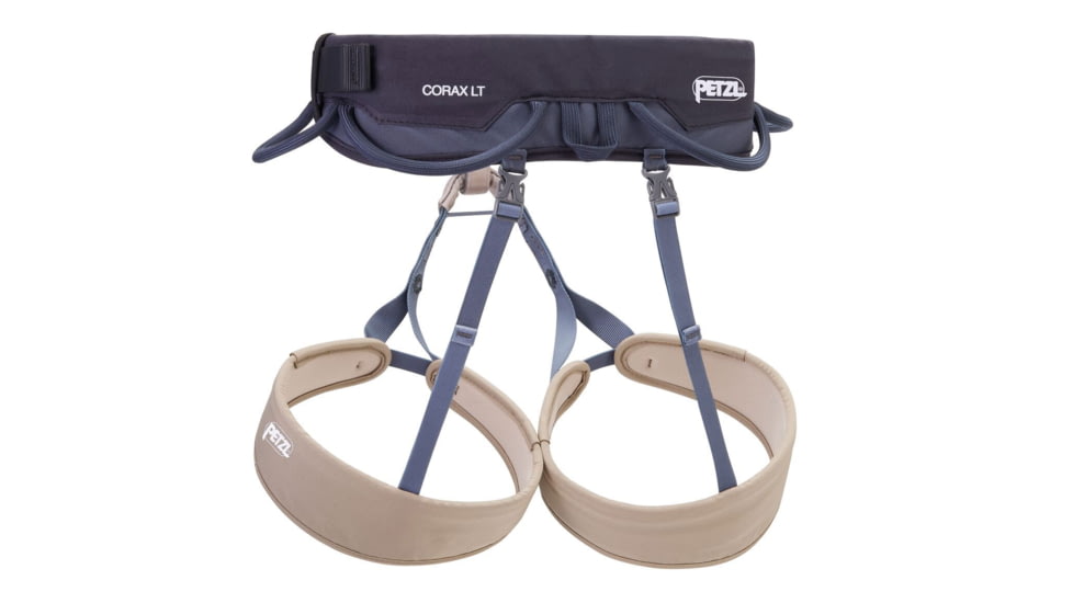 Petzl Corax LT Climbing Harness, Dark Gray, Extra Large, C052AB04