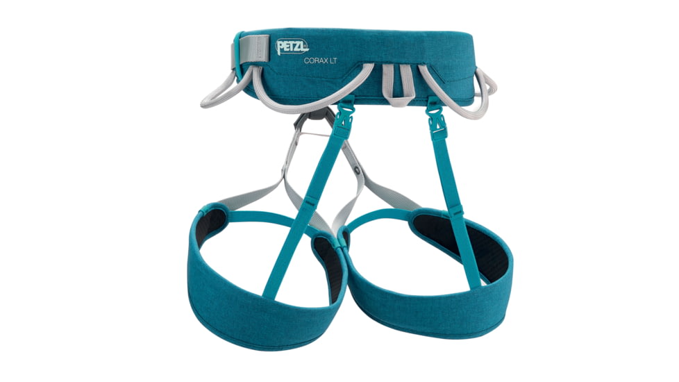 Petzl Corax LT Climbing Harness - Women's, Turquoise, XS, C052BA00