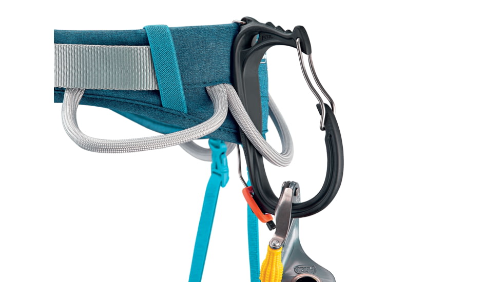 Petzl Corax LT Climbing Harness - Women's, Turquoise, XS, C052BA00