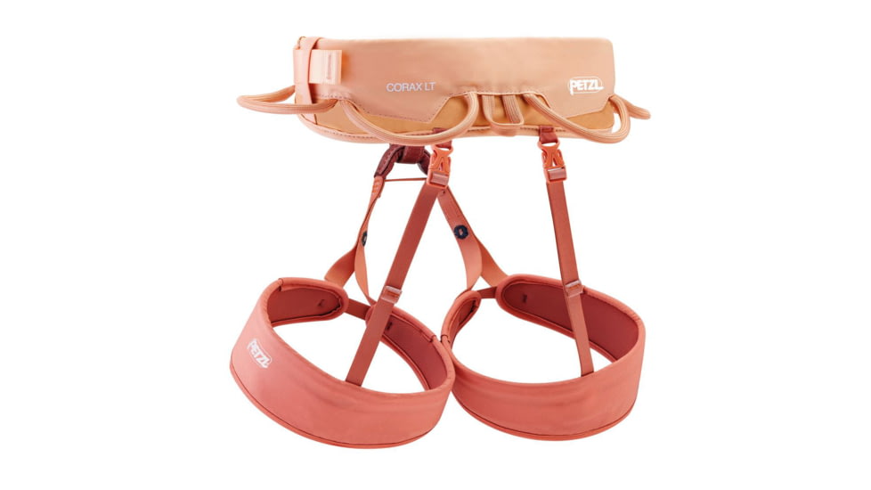 Petzl Corax LT Harness - Womens, Coral Sand, Extra Large, C052BB09