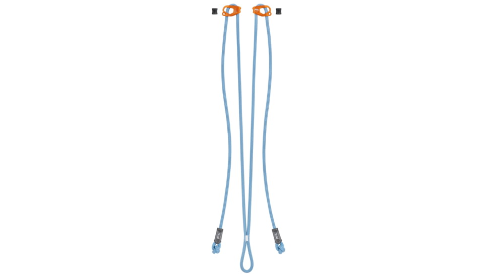 Petzl Dual Evolv Adjust Lanyard, Blue, L035DA00