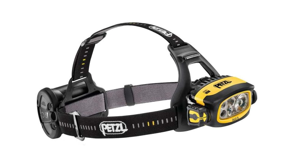 Petzl Duo S Headlamp, Black/Yellow, E80CHR