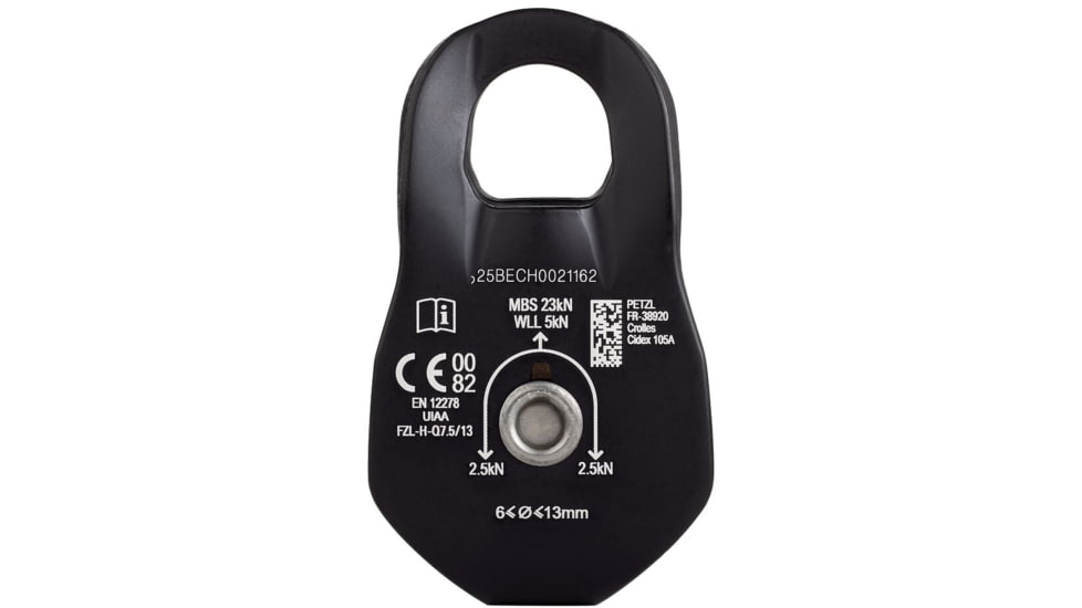 Petzl Fixe Pulley, Black, P006AA01