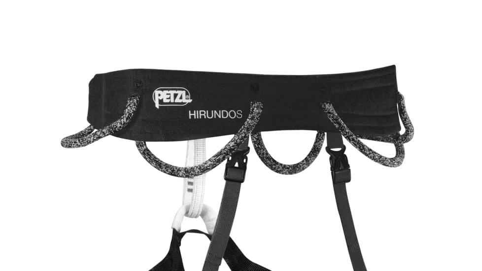 Petzl HIRUNDOS High Performance Harness, Black, S, C036CA01