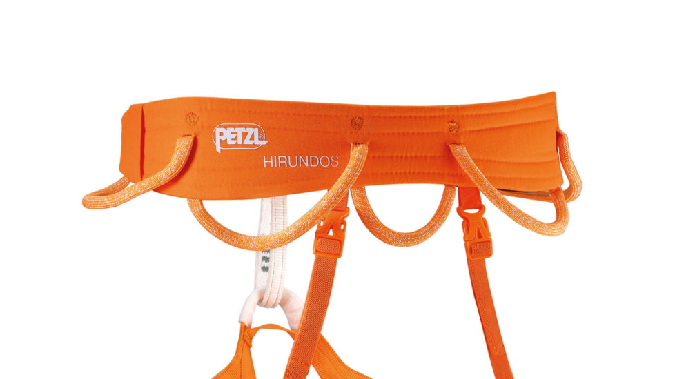 Petzl Hirundos High Performance Harness, Orange, Extra Small, C036BA00