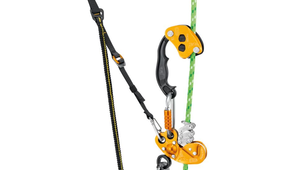 Petzl Knee Ascent System W/ Croll L 8-13Mm Rope Clip, D022EA00