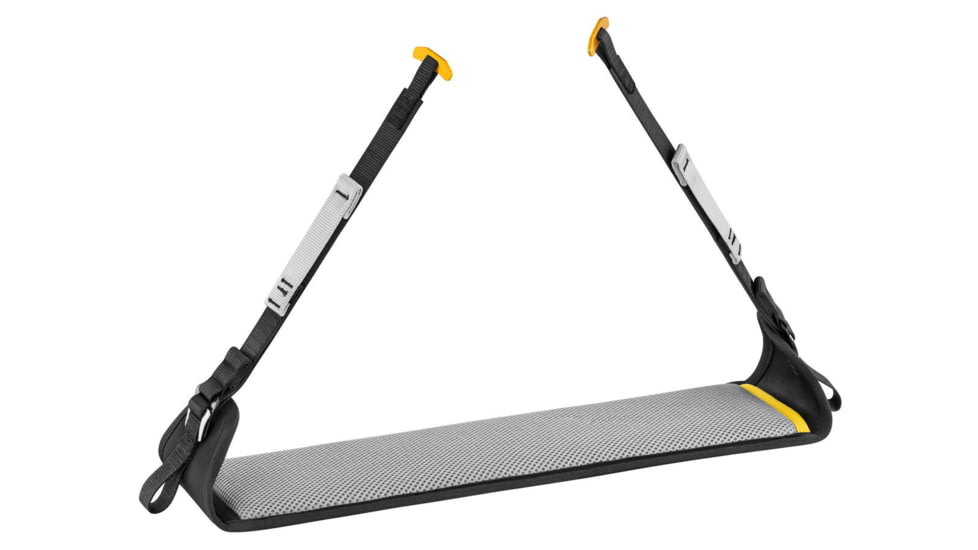 Petzl Litepod Seat Replacement Covering, Black/Yellow, S071DA00
