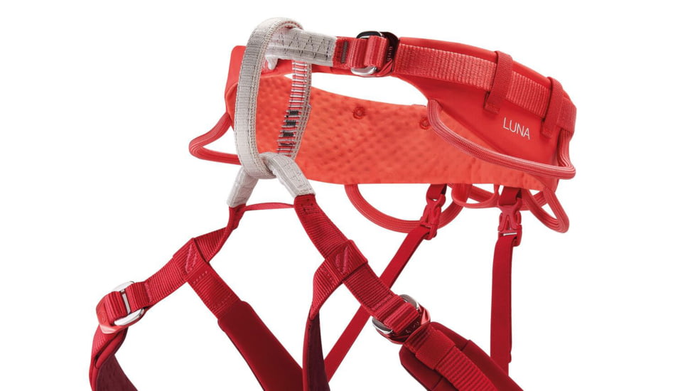 Petzl Luna Harness - Womens, Coral Red, Extra Small, C035CA00