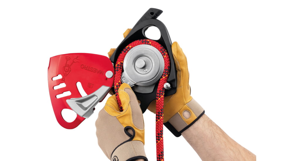 Petzl Maestro L Descender, Red, 12.5-13 mm, D024BA00