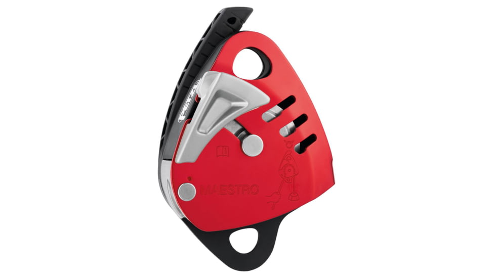 Petzl Maestro L Descender, Red, 12.5-13 mm, D024BA00