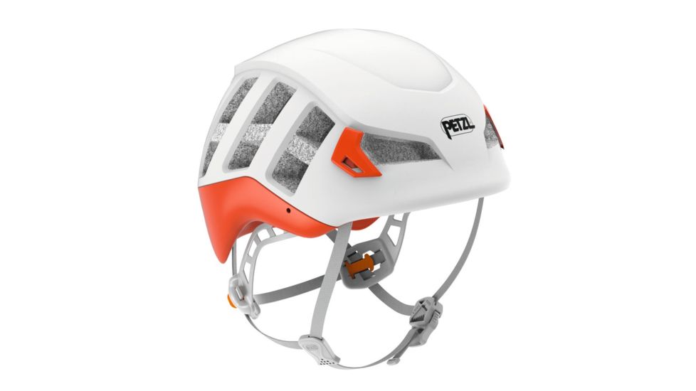Petzl Meteor Mountaineering Helmet, Red/Orange, Small/Medium, A071AA02