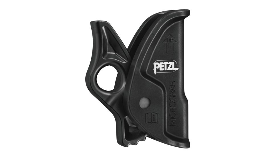 Petzl Micrograb Rope Grab, Black, B53A