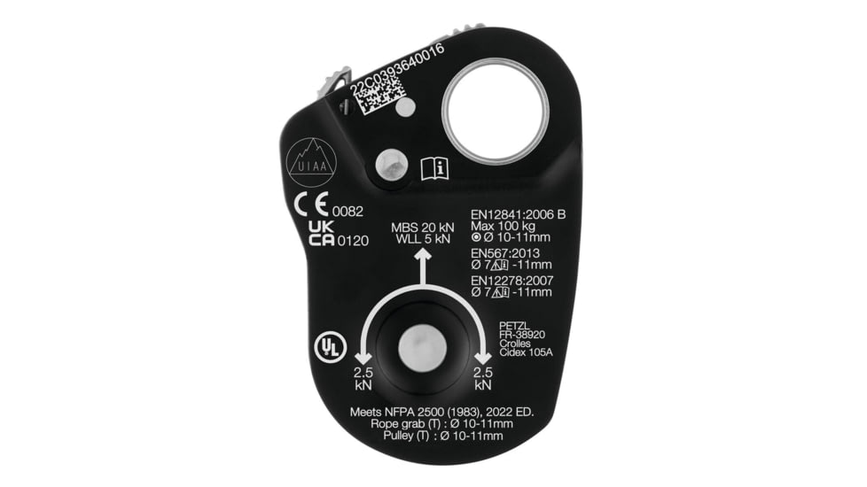 Petzl Mini Traxion Progress-Capture Pulley, One Size, P054AA00