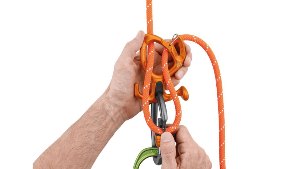 Petzl Pirana Guide Descender, Orange, D005AB00