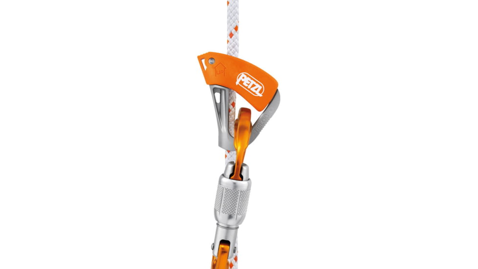 Petzl Pur Line 6mm Cord, White/Orange, 65 m, R010AA00