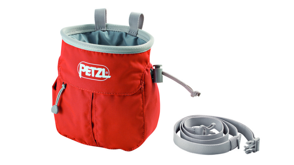 Petzl SAKAPOCHE Ergonomic Chalkbag with Pocket and Belt, S040AA01