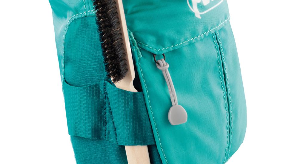 Petzl SAKAPOCHE Ergonomically Shaped Chalk Bag w/Pocket,Turquoise S40AT