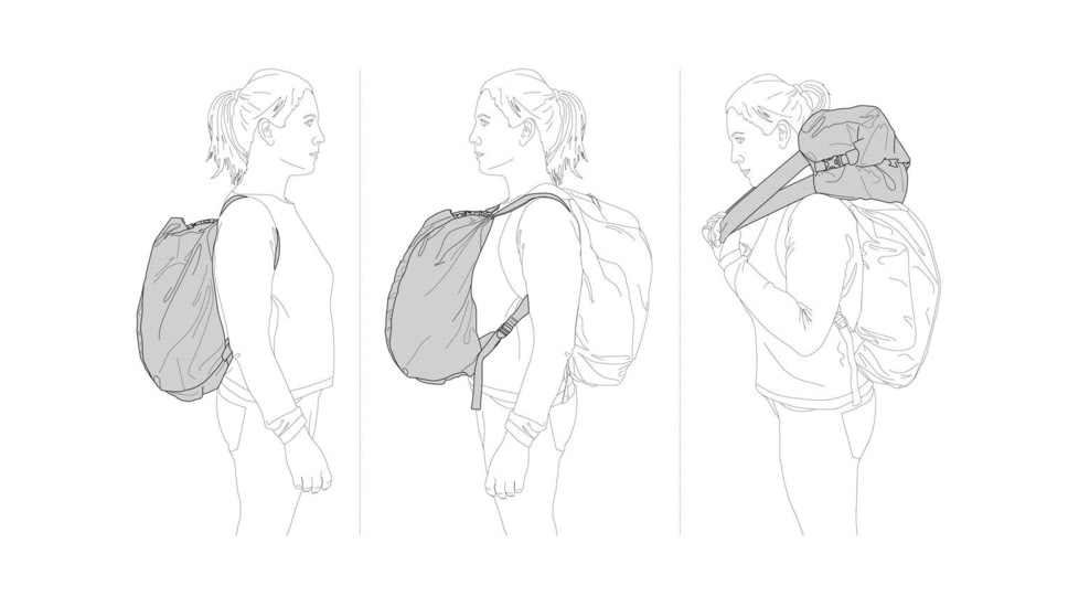 Petzl Split Rope Bag Grey, Grey, S013AA00