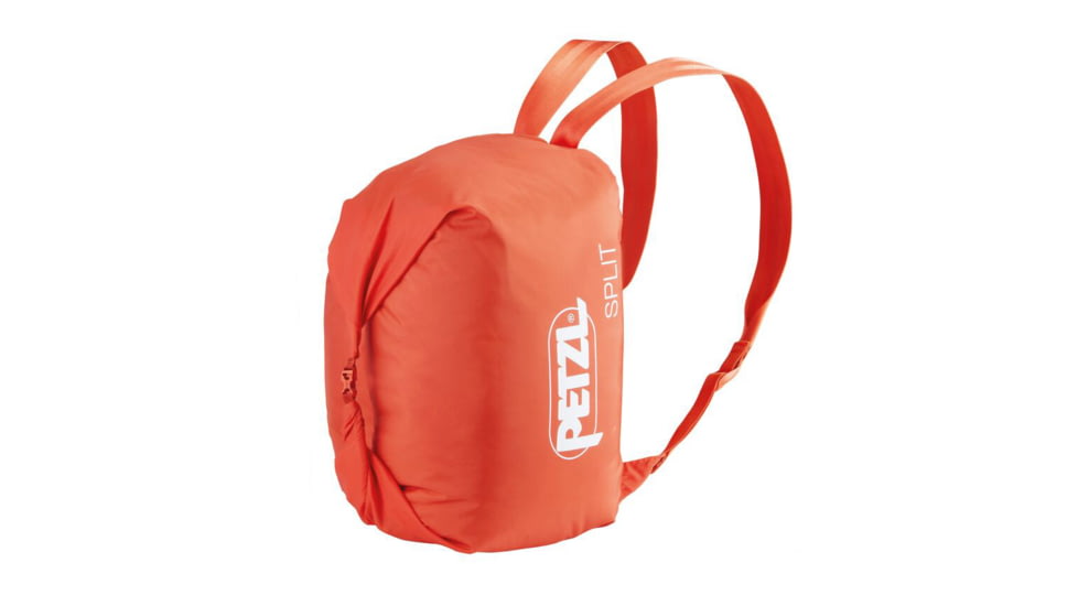Petzl Split Rope Bag Grey, Red/Orange, S013AA01