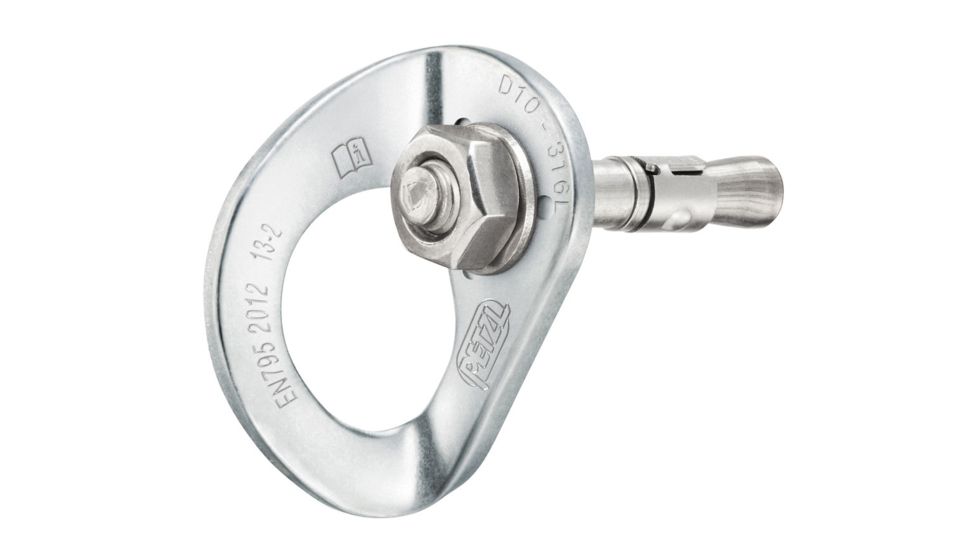 Petzl Steel Hanger, w/10mm Bolt, 20 pack P36BS 10