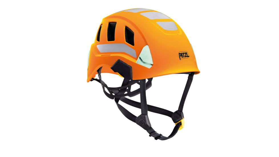 Petzl Strato Vent HI-VIZ Helmet, Orange, A020DA01