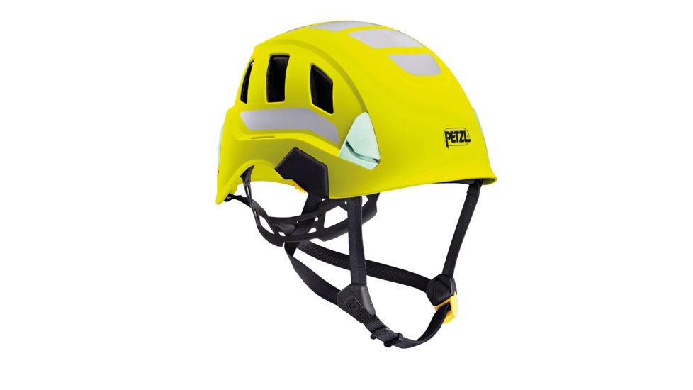 Petzl Strato Vent HI-VIZ Helmet, Yellow, A020DA00