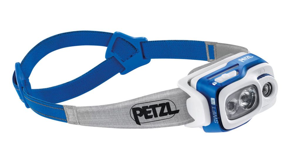 Petzl Swift RL Headlamp, Blue, E095BA02