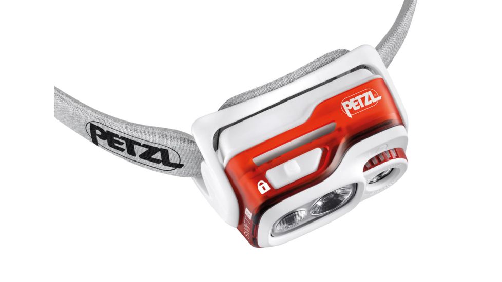 Petzl Swift RL Headlamp, Orange, E095BA01