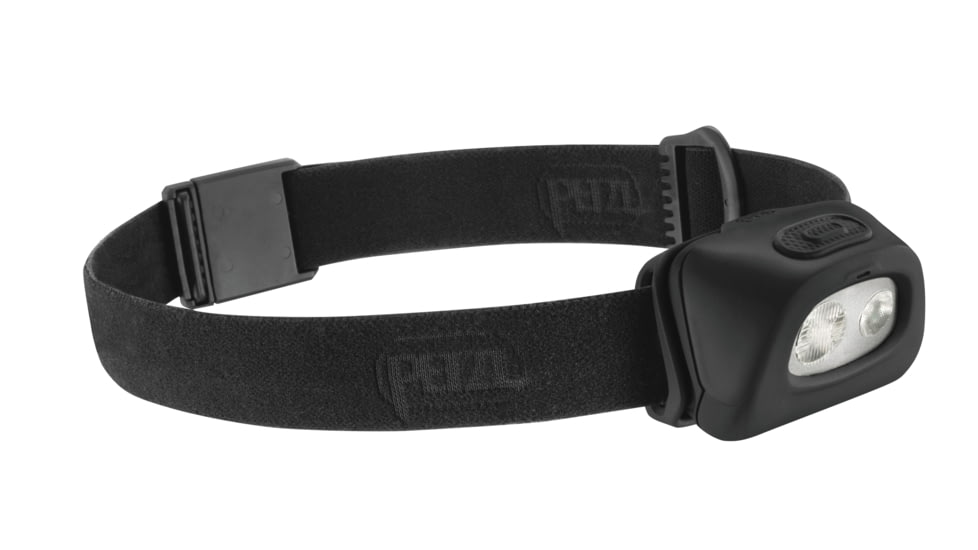 Petzl Tactikka 250 Lumen Headlamp w/Lamp/Berry Compliant Headband, Black, E89AHB N2U