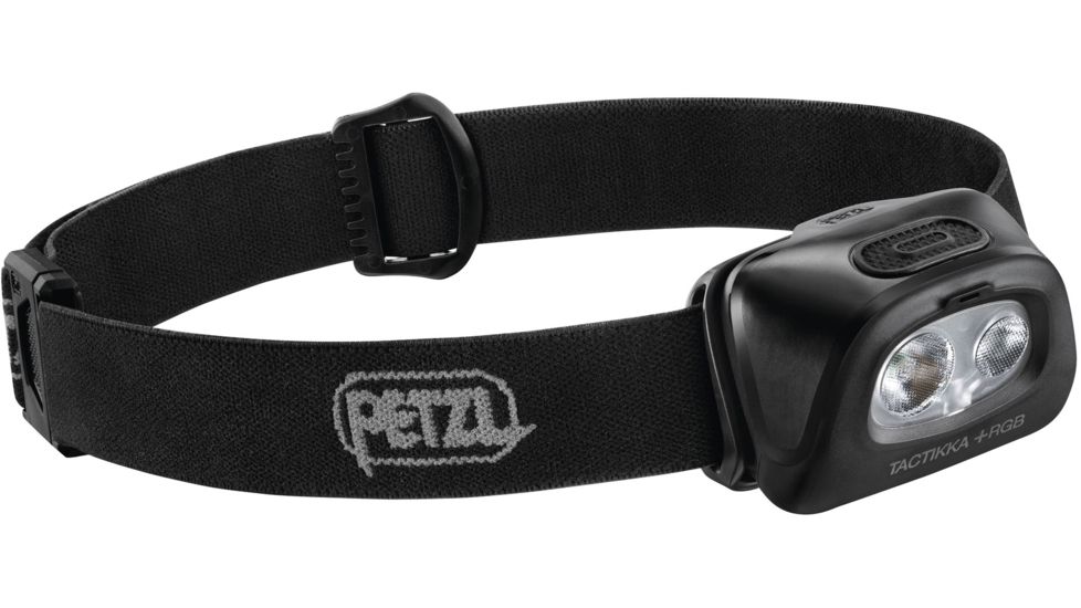 Petzl Tactikka 250 Lumens Headlamp w/RGB-No Headband, Black, E089CA00
