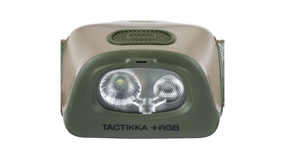 Petzl Tactikka 250 Lumens Headlamp w/RGB-No Headband, Camo, E089CA01