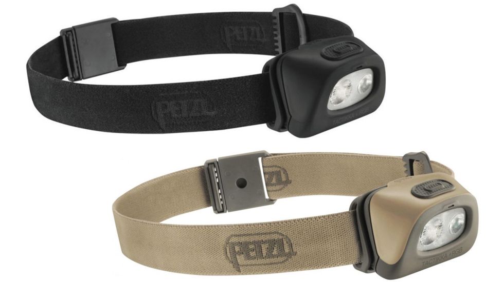 Petzl TACTIKKAplus RGB Hunting/Fishing Headlamp, 160 Lms