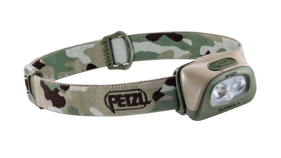 Petzl TactikkaPlus Headlamp, Camo, E089EA01