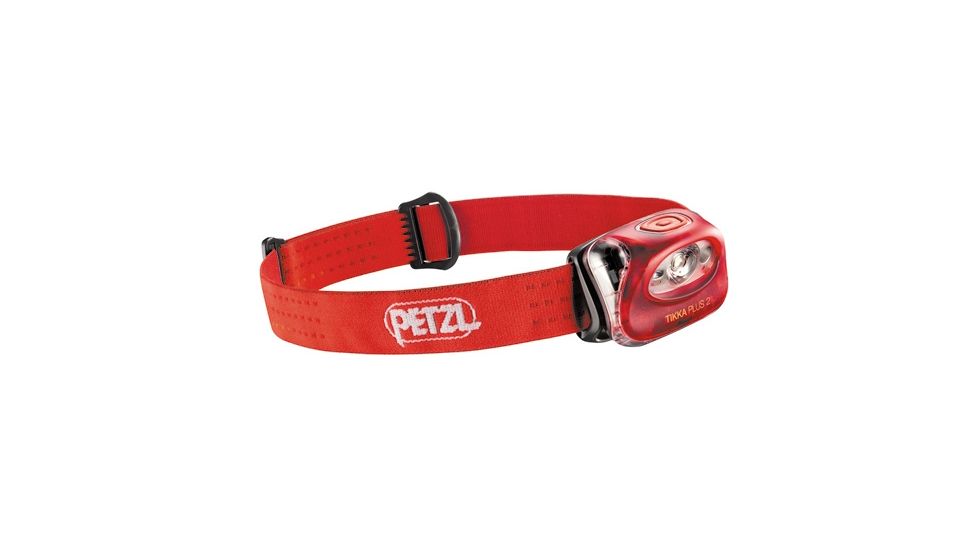 Petzl TIKKA PLUS 2 Headlamp, Red, N/A E97 PR