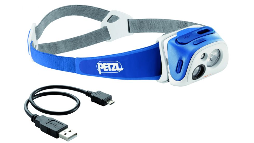 Petzl Tikka R+ Headlamp Recharg Blue E92 RB
