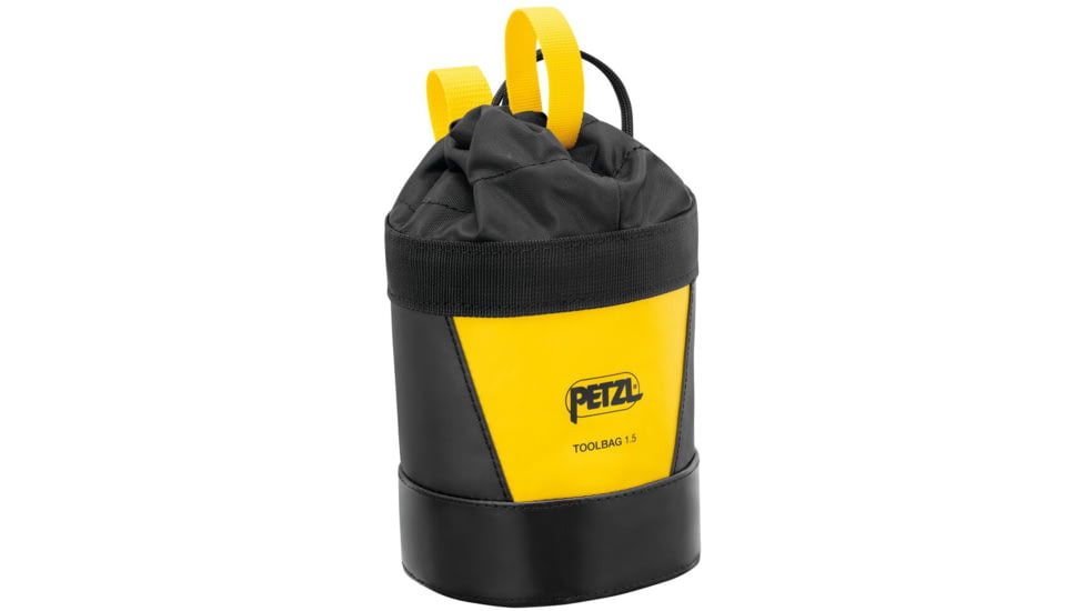 Petzl Tool Bag 1.5 Liter, Black/Yellow, 1.5 Liter, S047BA00